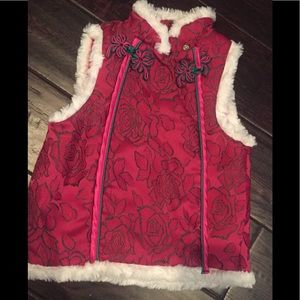Little girl 24month Chinese New Year Vest